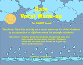 Rain Vocal Warm-up