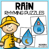 Rainy Day Weather Rhyming Puzzles
