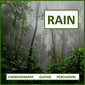 Preview of Rain - a song for beginner guitar students