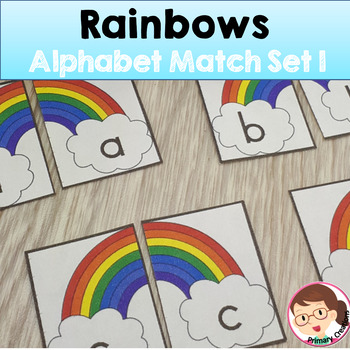 Preview of Rainbow Activities Preschool Prek Literacy ELA Centers