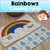 Rainbow Activities Preschool Prek Math Centers - Counting 