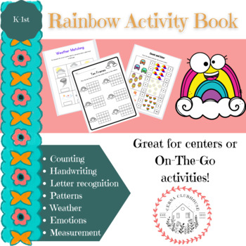 Preview of Rainbow Activity Book