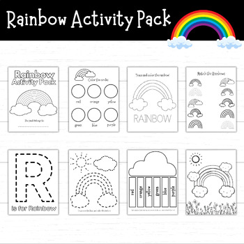 Preview of Rainbow Activity Pack