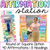 Affirmation Mirror | Positive Affirmation Station | Rainbow