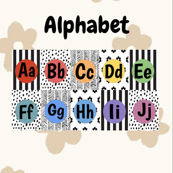 Preview of Rainbow Alphabet