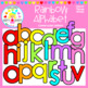 rainbow alphabet lowercase letters clipart by victoria saied tpt