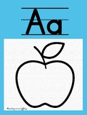 Rainbow Alphabet Posters Classroom Decor / Heggerty