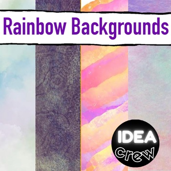 Preview of Rainbow Background Pages