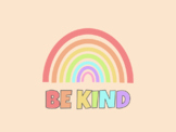 Rainbow Be Kind Desktop Wallpaper