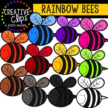 many bees clipart