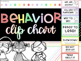 Rainbow Behavior Clipchart