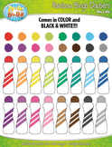 Rainbow Bingo Daubers & Dots Clipart {Zip-A-Dee-Doo-Dah Designs}
