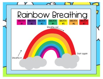 Preview of Rainbow Breathing - SEL