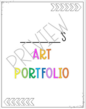 cover page ideas for portfolios