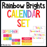 Rainbow Brights Calendar Display and Calendar Time Set