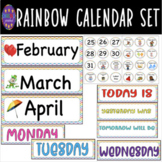 Rainbow Calendar Set
