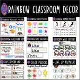 Rainbow Classroom Decor Bundle