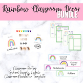 Rainbow Classroom Decor Bundle