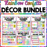 Rainbow Classroom Decor Bundle (Growing!)