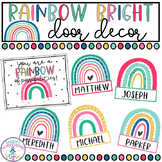 Rainbow Classroom Decor Door Decor Set