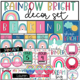 Rainbow Classroom Decor