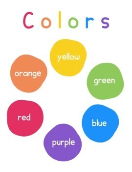 Rainbow Classroom Posters Set of 8 by Julie's Color Wheel | TpT