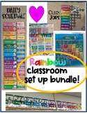 Rainbow Classroom Set up