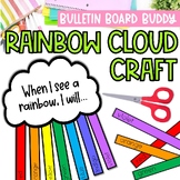 Rainbow Cloud Craft | Bulletin Board Buddies