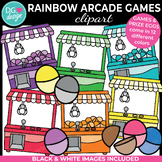 Rainbow Color Arcade Game Clipart | Color Identification C
