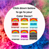 Rainbow Color Decor