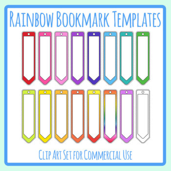 bookmark rainbow teaching resources teachers pay teachers