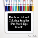 Rainbow iPad Mockups (Stock Photos) Bundle l Rainbow Color