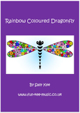 Rainbow Coloured Dragonfly