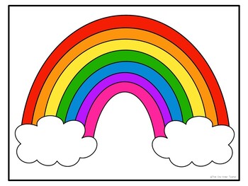 Rainbow Comparing to 20 by That One Kinder Teacher | TPT