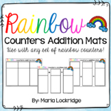 Rainbow Counters Addition Counting Mat