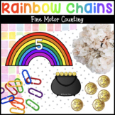 Rainbow Counting Activity with Ten Frame Pots of Gold