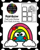 Rainbow Craft, Sorting Math Activity for Spring, Saint Pat
