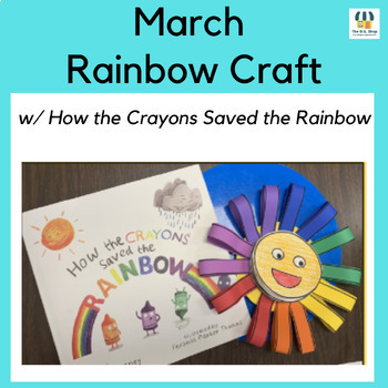 Preview of Rainbow Craft - How the Crayons Saved the Rainbow Story Map