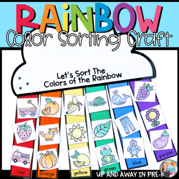 Preview of Rainbow Craft - Preschool Color Centers - St. Patrick's Day - Spring