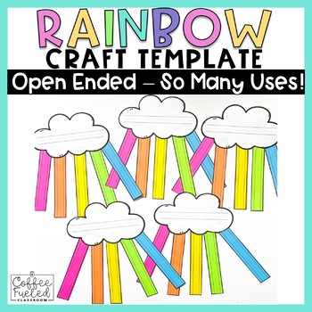 Preview of Rainbow Craft Template