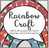 Rainbow Craft for Speech Therapy