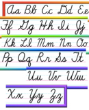 Rainbow Cursive Letter Line (6" x 132")