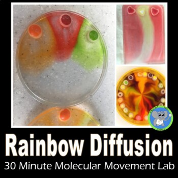 Preview of Rainbow Diffusion | Candy Dissolving Molecular Movement | Bodies Of Water Lab