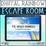 Rainbow Digital Escape Room Preschool, Prek, Kindergarten 
