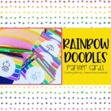 Rainbow Doodles Partner Cards