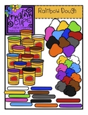 Rainbow Dough {Creative Clips Digital Clipart}