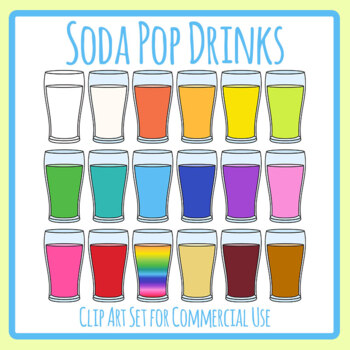 Soda Clipart Soda Pop Clip Art Soft Drink Beverage Drinks 