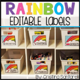 Rainbow Editable Labels
