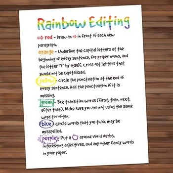 Preview of Rainbow Editing