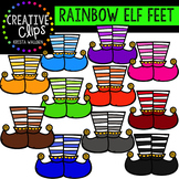 Rainbow Elf Clipart: Feet {Creative Clips Clipart}